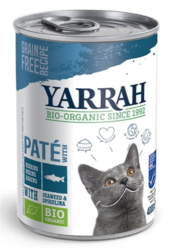 Yarrah Yarra Katze Zinn Pastete Fisch