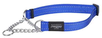 Rogz For Dogs Fanbelt Halbschlupfkragen Blau