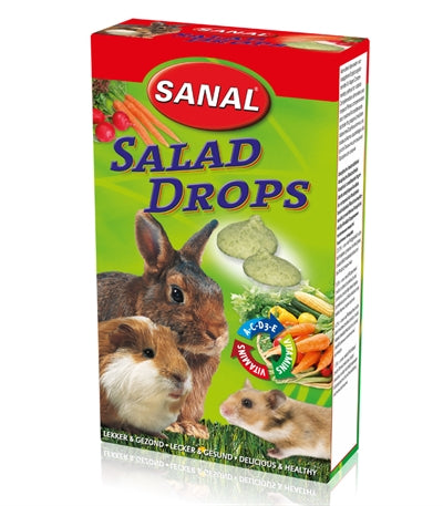 Sanal Nagetier 3Er-Pack Tropfen Joghurt / Salat / Waldbeere