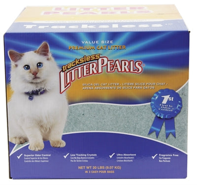 Litter Pearls Kristallklares Katzenstreu Litter Pearls Trackless