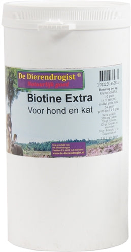 Dierendrogist Tierchemiker Biotinpulver+Kräuter Für Hund Und Katze