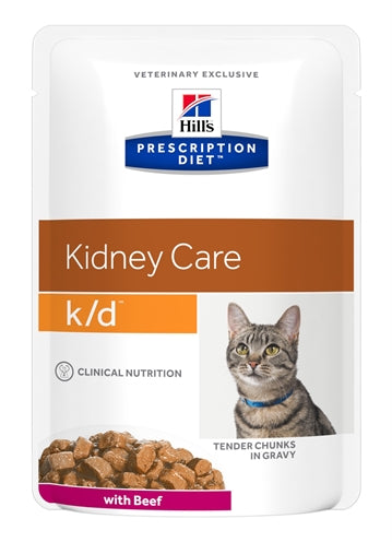 Hill's Prescription Diet Hügelkatze K/D Rindfleisch