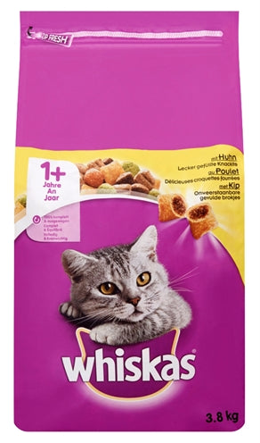 Whiskas Trockenes Ausgewachsenes Huhn