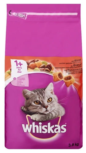 Whiskas Trockenes Erwachsenes Rindfleisch