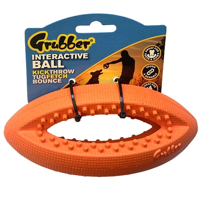 Happy Pet Grubber Interaktiver Rugby-Ball Mini Sortiert