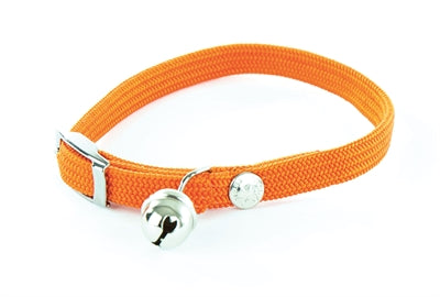 Martin Halsband Katze Elastisch Nylon Orange