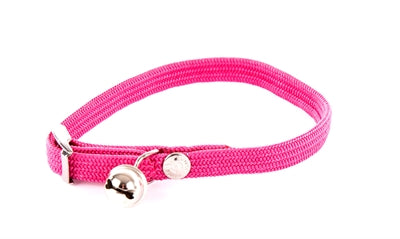 Martin Halsband Katze Elastisch Nylon Rosa