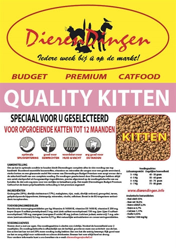 Markenlos Budget Premium-Katzenfutter Qualität Kätzchen