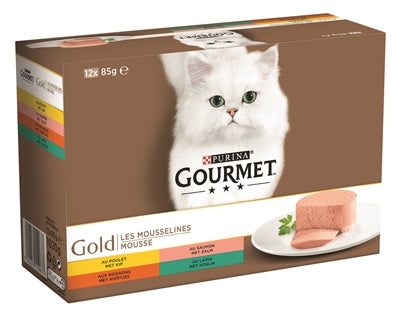 Gourmet-Gold 12Er-Pack Feines Mousse