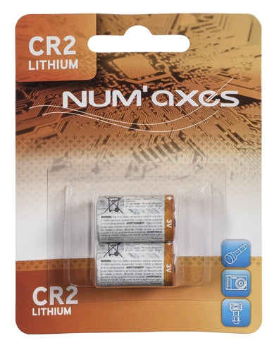 Numaxes Lithium-Akku Cr2