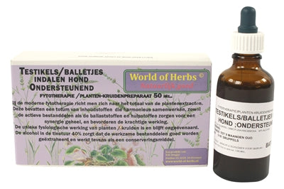 World Of Herbs Welt Der Kräuter Phytotherapie Hoden/Kugeln Absteigender Hund