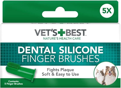 Vets Best Fettig Beste Fingerzahnbürsten