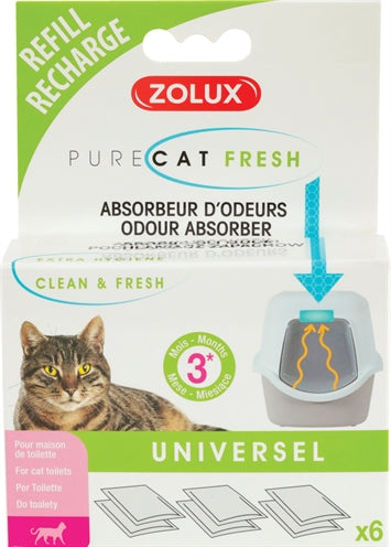 Zolux Clean &Amp; Fresh Universal-Filter-Abfallbehälter