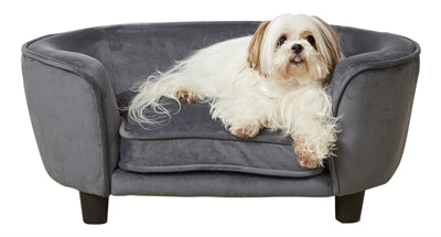 Enchanted Pet Verzauberter Hundekorb / Sofa Coco Dunkelgrau