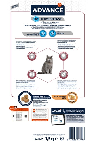 Advance Fortgeschrittene Katzensterilisierte Sensible Senioren 10+