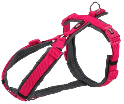 Trixie Hundegeschirr Premium Trekking Fuchsia / Grau