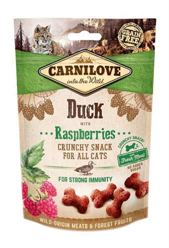 Carnilove Knusprige Snack-Ente / Himbeere