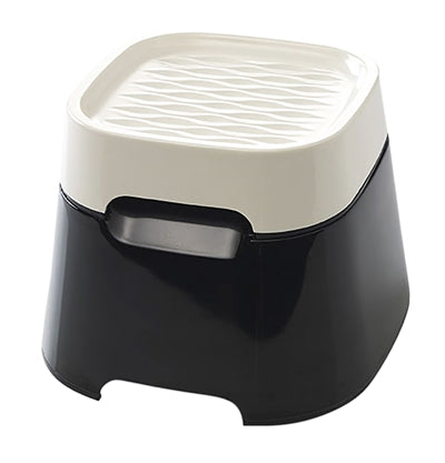 Savic Ergo Cube Futterschale Creme/Schwarz