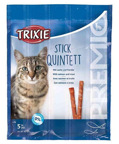 Trixie Premio Stick Quintett Lachs/Forelle