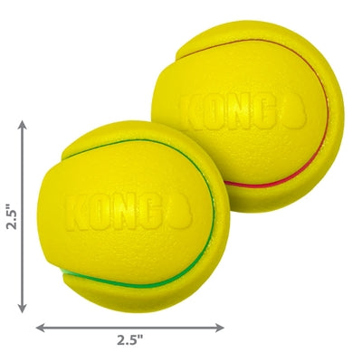 Kong Squeezz Tpr Tennisball Gelb Sortiert