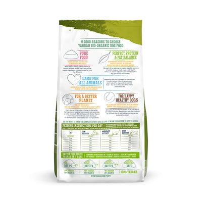 Yarrah Dog Organic Chunks Vega Ultrasensitiv Weizen Frei