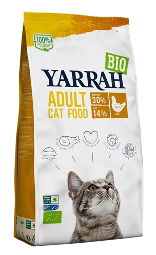 Yarrah Yarra-Katze Bio-Hühnerstücke