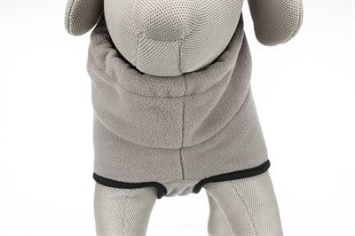 Trixie Hundemantel Grenoble Fleece Grau