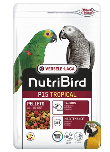 Nutribird Nährstoffvögel P15 Tropisches Erhaltungsfutter