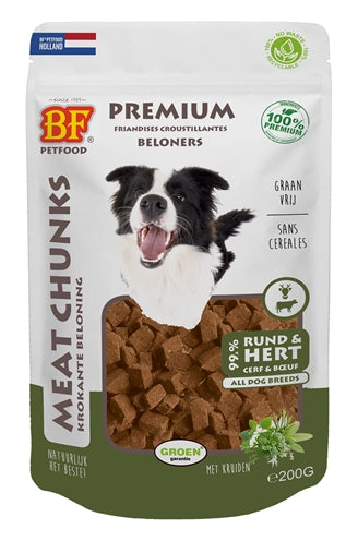 Bf Petfood Fleischstücke Vom Rind Und Wild