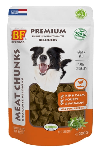 Bf Petfood Fleischbrocken Huhn Und Lachs