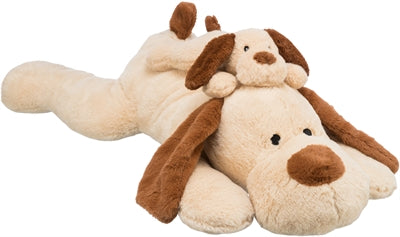 Trixie Kuschelhund Benny Plüsch Beige / Braun