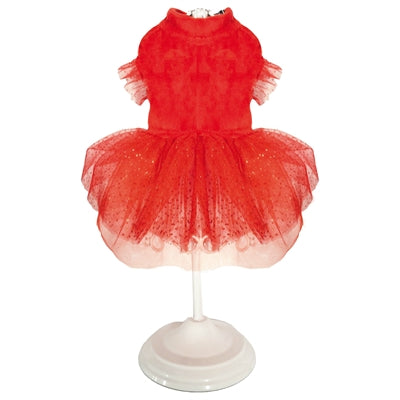 Croci Kleid Xmas Funkelnd Rot