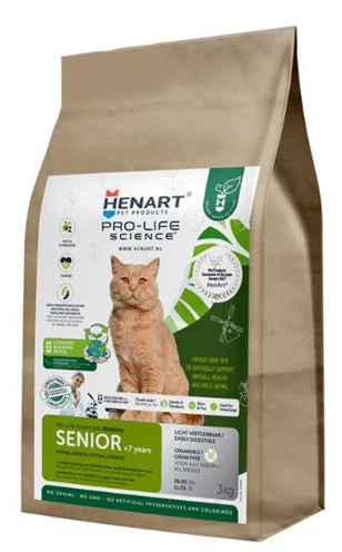 Henart Insect Cat Senior Mit Saum-Eierschalen-Membran