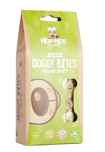 Hov-Hov Premium Vegan Doggy Bites Getreidefrei Apfel