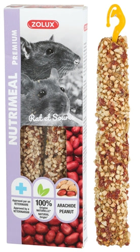 Zolux Nutrimeal Stick Ratte/Maus Erdnuss