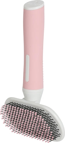 Zolux Anah Slicker Brush Soft Rosa/Weiss