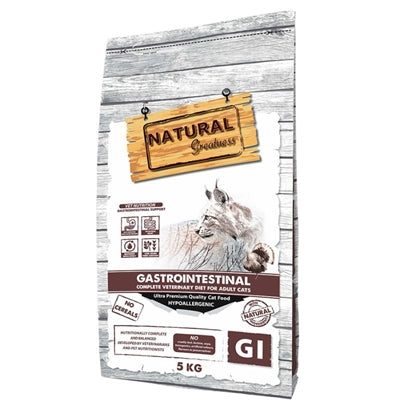 Natural Greatness Veterinary Diet Katze Magen-Darm Komplett