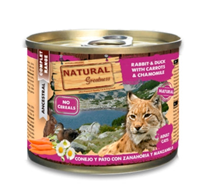 Natural Greatness Kaninchen / Ente Natural Greatness Karotten Und Kamille