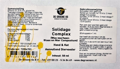 De Groene Os Solidago Complex Hund/Katze