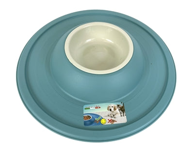 Happy Pet Mad About Pets Futter-/Trinkschale Vulkan Hellblau