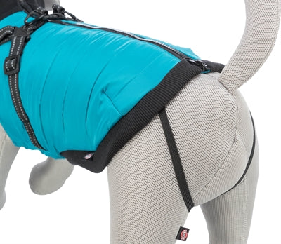 Trixie Hundemantel Pontis Mit Geschirr Aqua