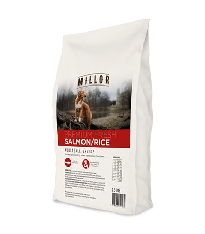 Millor Premium Extrudierter Frischer Lachs Für Erwachsene / Reis