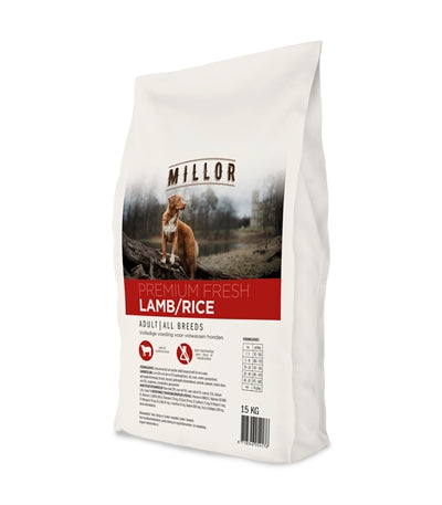 Millor Premium Extrudiertes Frisches Lammfleisch Für Erwachsene / Reis