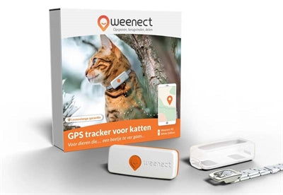 Weenect Tracker Katze Weiss