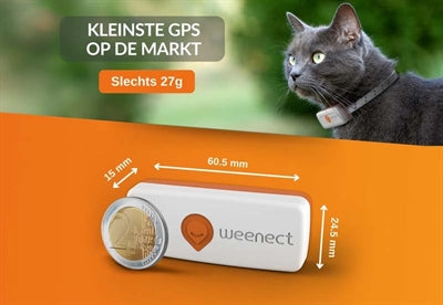 Weenect Tracker Katze Weiss