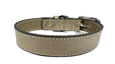 Sazzz Hundehalsband Nomad Vintage Leder Beige