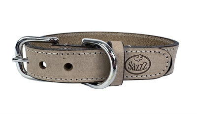 Sazzz Hundehalsband Nomad Vintage Leder Beige