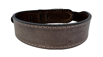 Sazzz Halsband Hund Boho Vintage Leder Braun