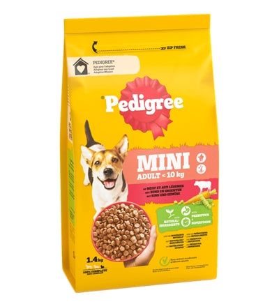 Pedigree Adult Mini Mit Rindfleisch Und Gemüse