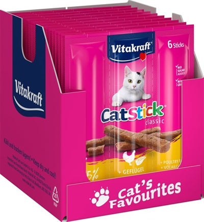 Vitakraft Cat-Stick Mini Geflügel Mit Leber